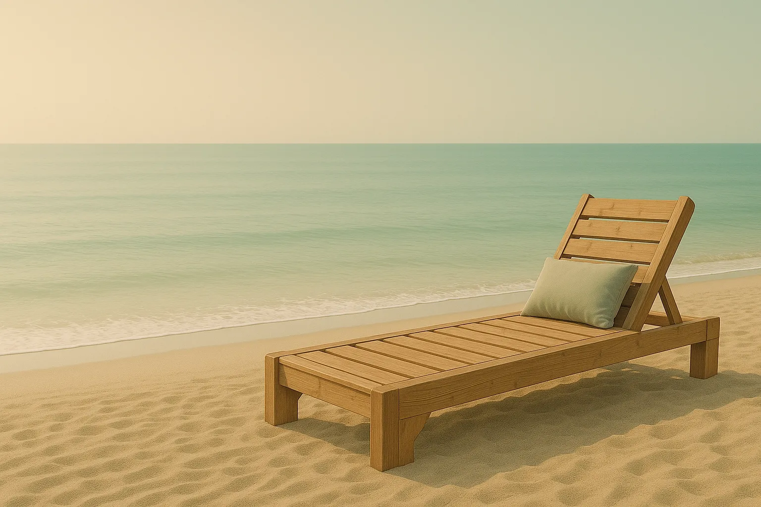 Wood & Sand - Ξύλινες Ξαπλώστρες